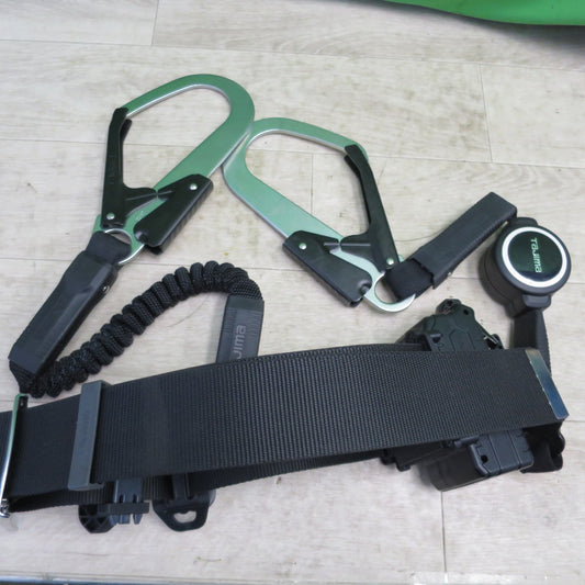 [送料無料] 美品☆タジマ 胴ベルト 安全帯 ～100kg 墜落制止用器具 TJM Tajima☆