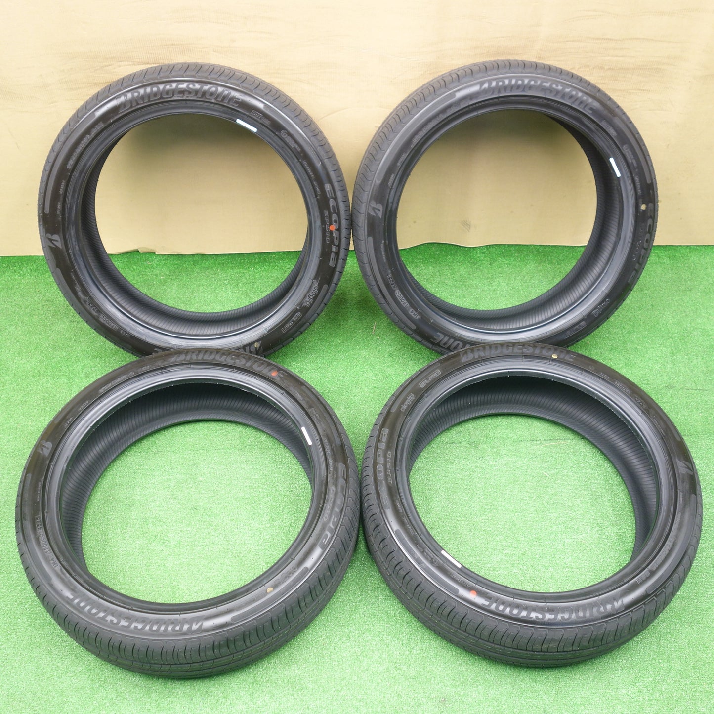 新車外し！25年★60系 プリウス 等 195/50R19 ブリヂストン エコピア EP510 タイヤ 19インチ★5122211KTノタ