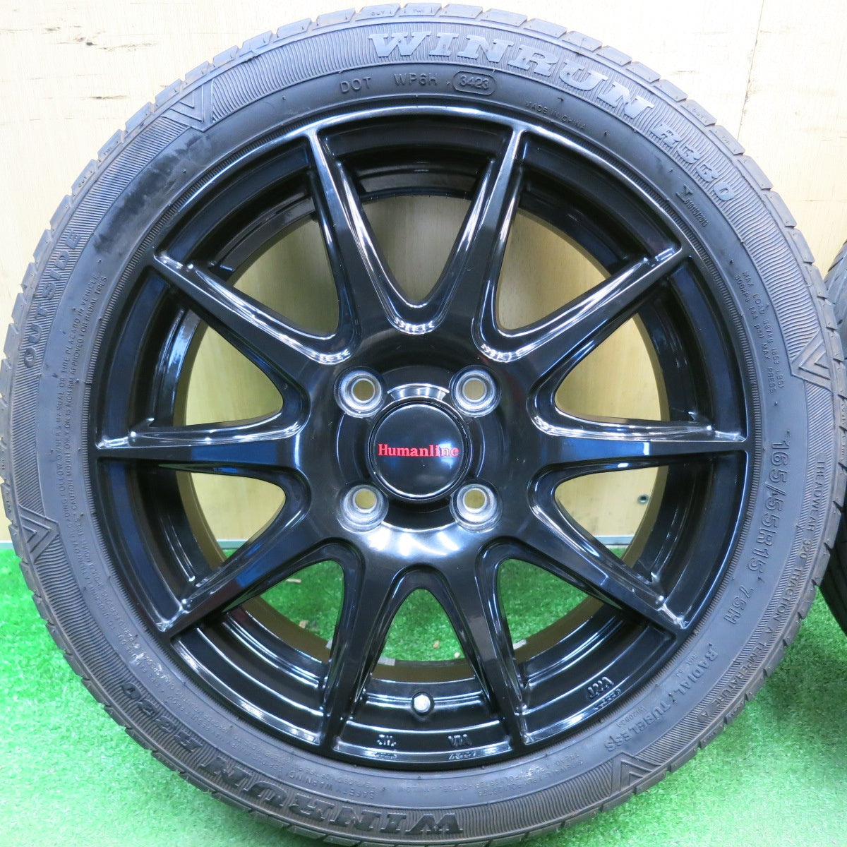 4本価格！23年★165/55R15 ウィンラン R330 Humanline ヒューマンライン 15インチ 軽サイズ N-BOX タント スペーシア 等 PCD100/4H★6042303HAノ
