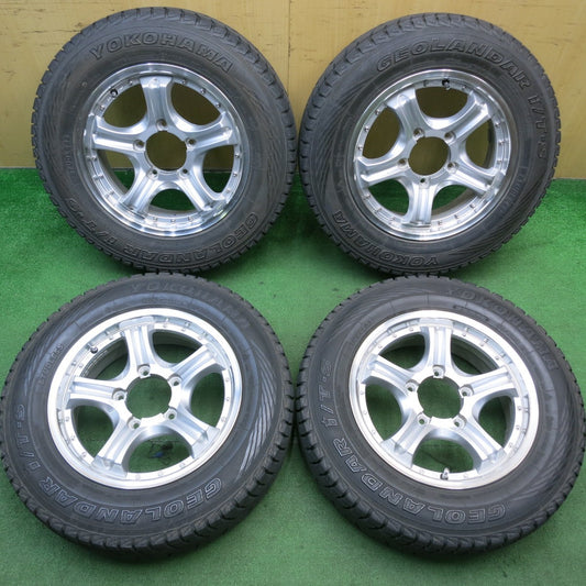 4本価格★スタッドレス 175/80R16 ヨコハマ ジオランダー i/T-S Lehrmeister ROAD SPOKE VR 16インチ レアマイスター PCD139.7/5H★5051302TNス