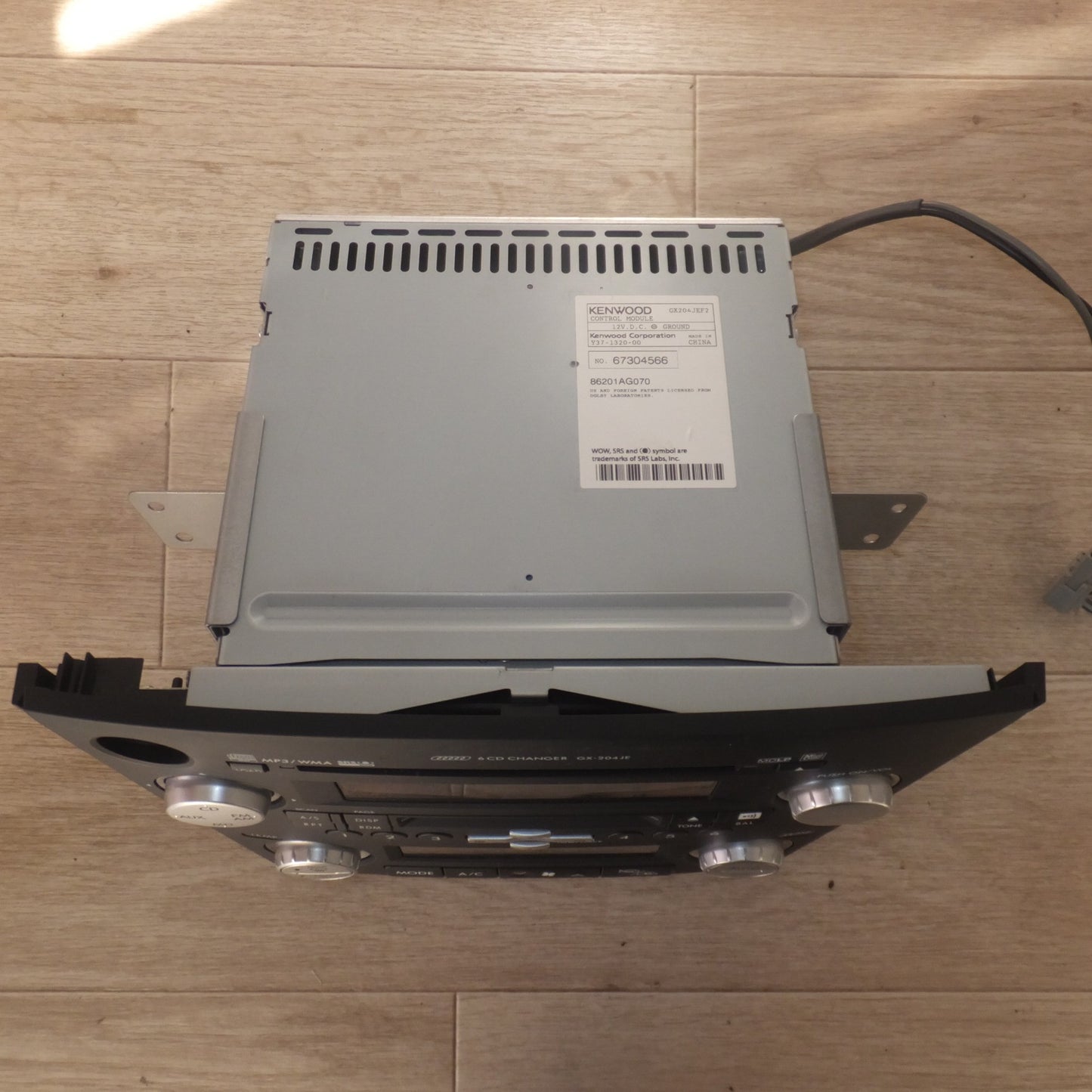 [送料無料] 現状品★ケンウッド製 スバル 純正 レガシィ BL5 BP5 カーオーディオ GX204JEF2 86201AG070 6連CDチェンジャー★