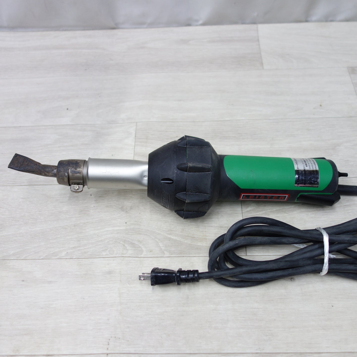 [送料無料] 付属品付き◆LEISTER ライスター ヒート ガン ホット ガン 熱風 溶接機 トリアック ST 141.230 ケース付き 電動 工具 (1)◆