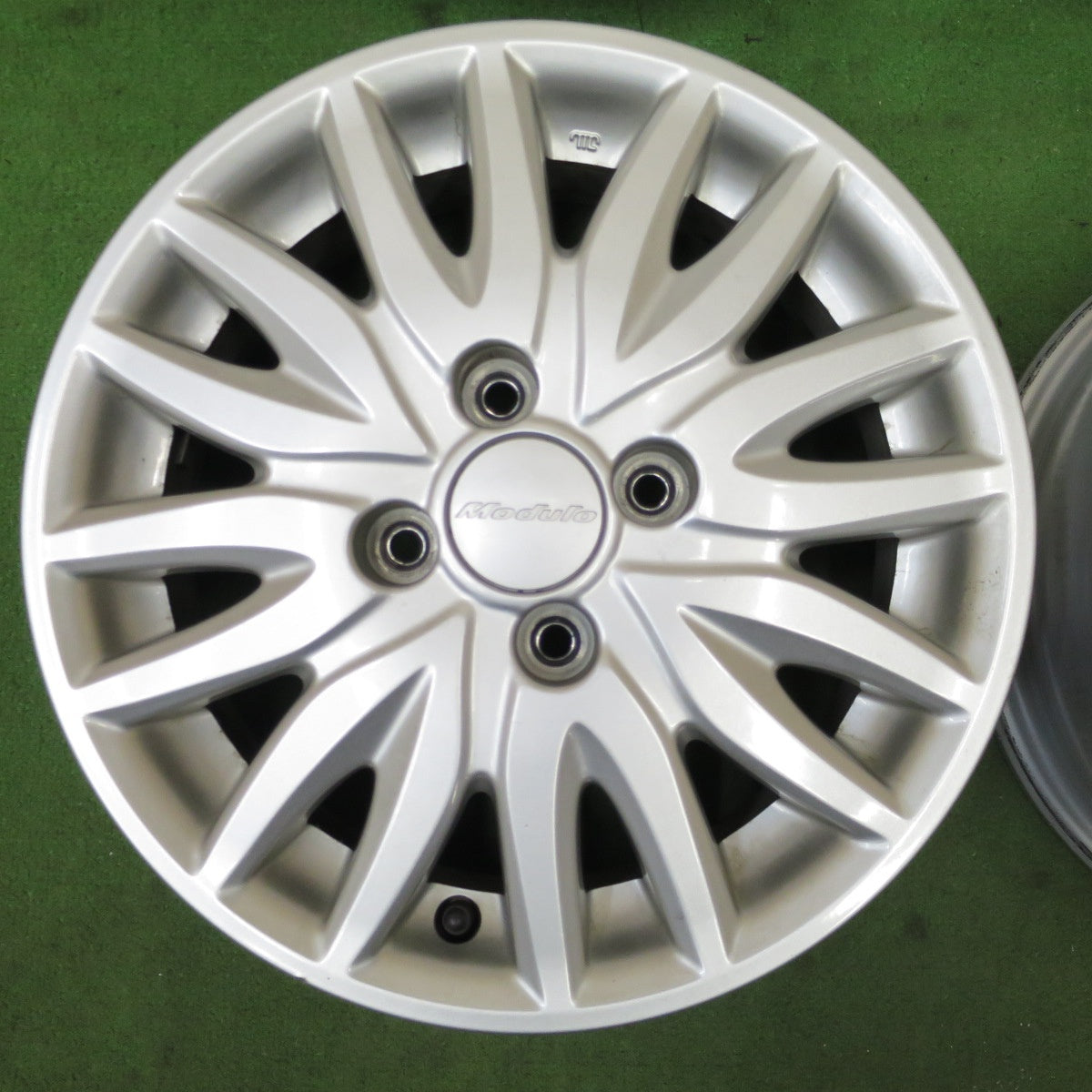 4本価格★ホンダ N-BOX 等 純正 Modulo ME-009 ホイール 14インチ モデューロ 14×4.5J PCD100/4H★6052704NGホ