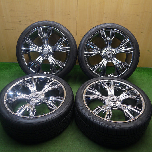 バリ溝！9.5分★LEXANI 245/40R20 コンチネンタル エクストリームコンタクト DWS06 レクサーニ レグザーニ 20インチ PCD114.3/5H★5070904Hノ