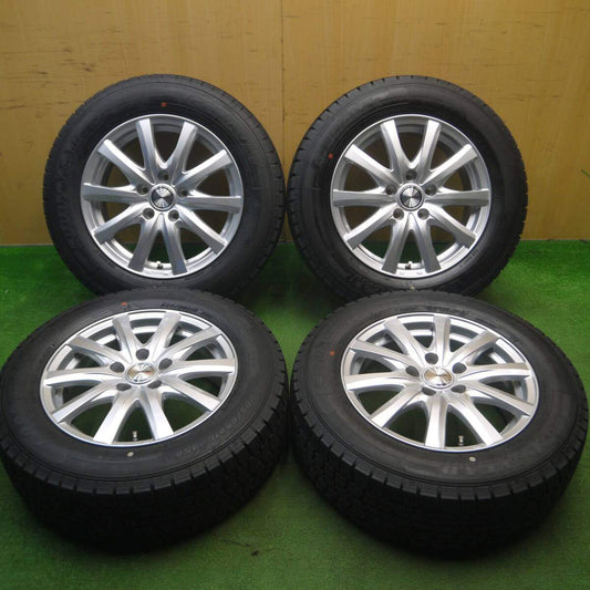 超バリ溝！22年！キレイ！ほぼ10分★スタッドレス 205/65R16 グッドイヤー アイスナビ7 ravrion RS01 ラブリオン 16インチ PCD114.3/5H★5030310Hス