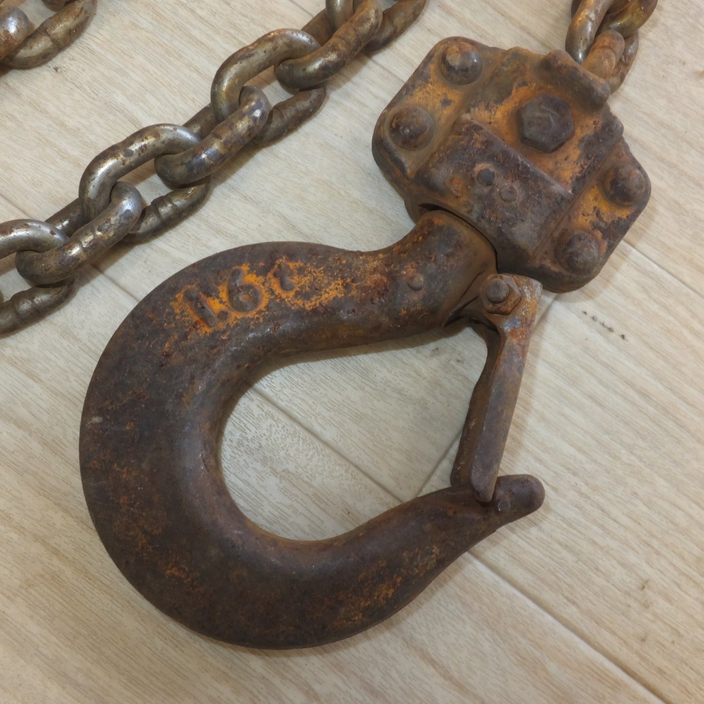 [送料無料] ★キトー KITO レバーブロック LB016 L5A 1.6t 1600kg　CHAIN:V-7.1(2)★
