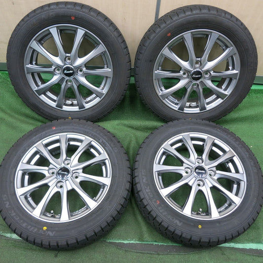 *送料無料* 超バリ溝！23年！ほぼ10分★スタッドレス 155/65R14 オートバックス ノーストレック N5 Exceeder エクシーダー 14インチ PCD100/4H★4061902NJス