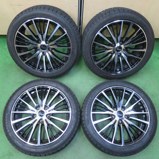 バリ溝！キレイ！ほぼ10分★スタッドレス 225/45R18 ナンカン CORSAFA Verthandi ヴェルザンディ ヴェルサンディ 18インチ PCD114.3/5H★5042104イス
