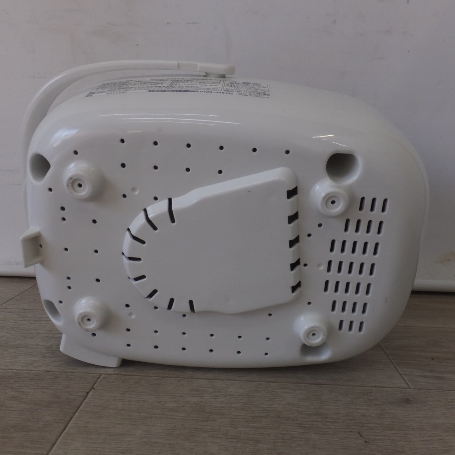 [送料無料] ★象印 ZOJIRUSHI 21年製 マイコン炊飯ジャー NL-B05J WM ホワイト　100V 50/60Hz 495W★