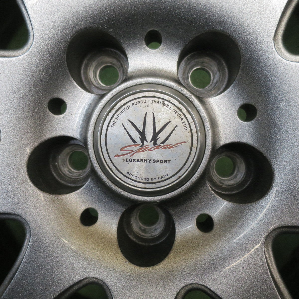4本価格★LOXARNY SPORT BADX 17インチ ホイール ロクサーニ スポーツ 17×7J PCD100/5H★6042701NJホ