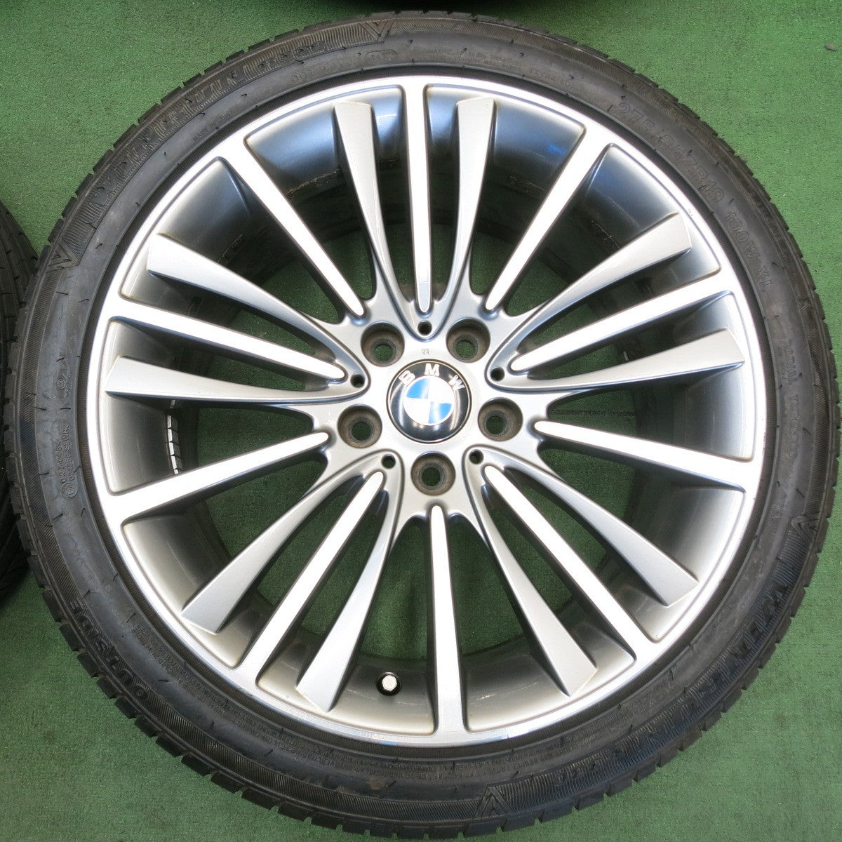 バリ溝！23年！9.5分以上◎BMW 6シリーズ F12 F13 純正 245/40R19 275/35R19 ロードストーン N8000 ウィンラン R330 19インチ PCD120/5H◎6061801HAノ
