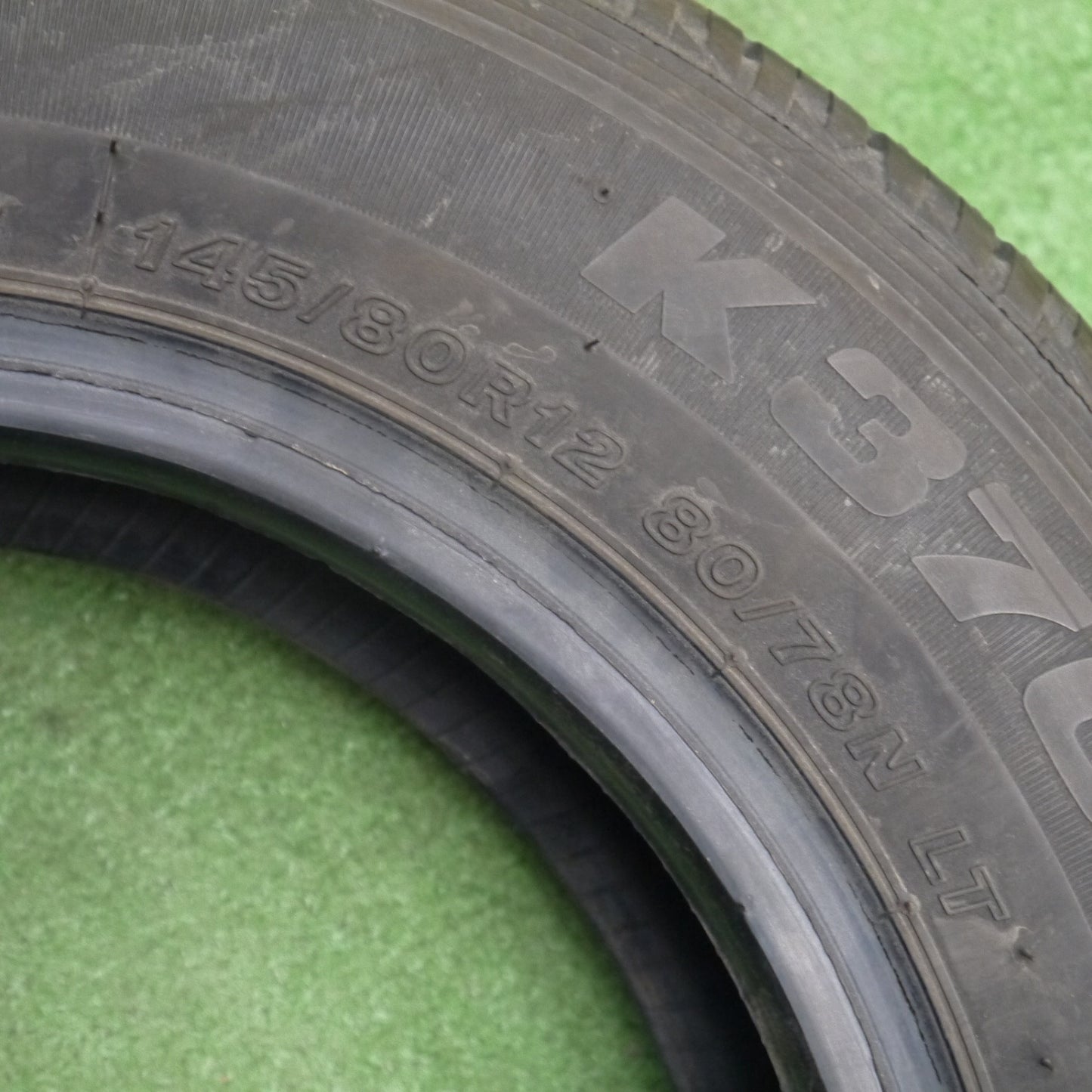 2本価格！25年★145/80R12 80/78N ブリヂストン K370 タイヤ 12インチ 軽 トラック 軽 バン 等★6060302KKノタ
