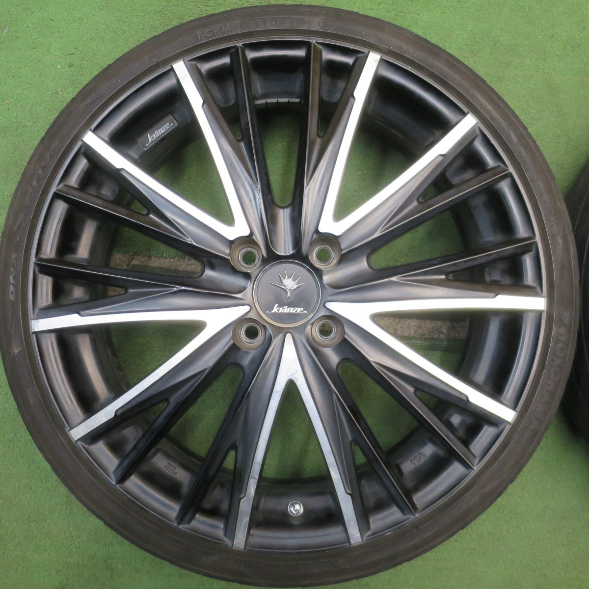 4本価格★Kranze Elaborar 331EVO 165/40R17 ヨコハマ DNA S.drive クレンツェ エルアボラ 331 エボ 軽サイズ PCD100/4H★5100202NJノ