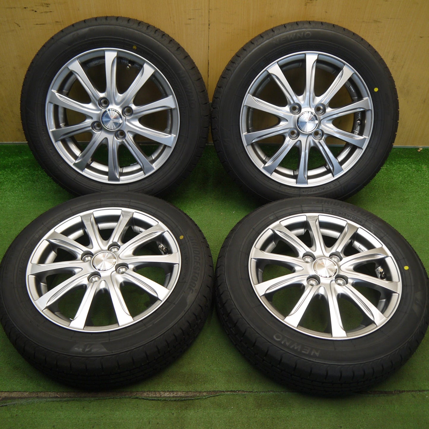 未使用！26年◎155/65R14 ブリヂストン NEWNO WEZEN ニューノ ウェーゼン 14インチ PCD100/4H◎6070501Hノ