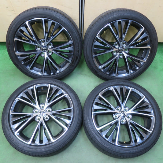 バリ溝！24年！キレイ！9.5分★トヨタ 60系 プリウス Zグレード 純正 195/50R19 ヨコハマ BluEarth-GT AE51 ブルーアース 19インチ PCD114.3/5H★5121307イノ