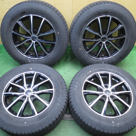 バリ溝！21年！9分★スタッドレス 205/65R16 ダンロップ ウインターマックス 03 SPORT KRONE スポルト クローネ 16インチ PCD114.3/5H★5082202NJス