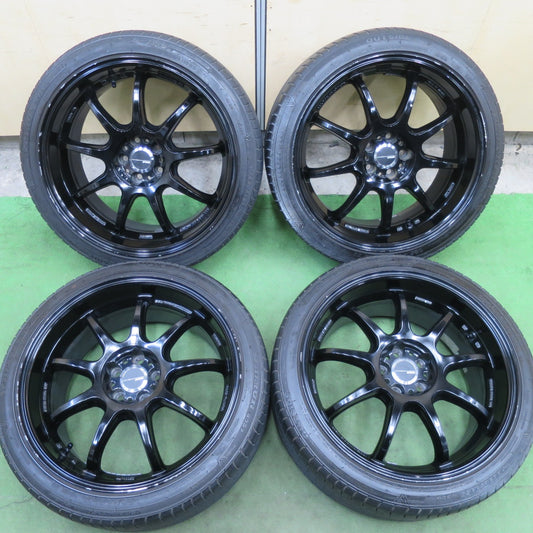4本価格★プリウス 86 BRZ 等 WORK EMOTION D9R 225/40R18 ウィンラン R330 ワーク エモーション 18インチ PCD100/5H★6041401TTノ