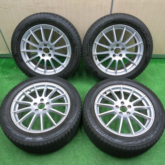[送料無料] バリ溝！キレイ！8.5分★ボルボ 等 235/50R18 スタッドレス ブリヂストン ブリザック VRX2 IRVINE アーヴィン 18インチ PCD108/5H★4092001HAス