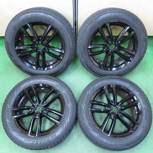 キレイ★BMW 等 MAK オクスフォード 225/55R17 スタッドレス ヨコハマ アイスガード iG60 17インチ PCD112/5H★5032404イス