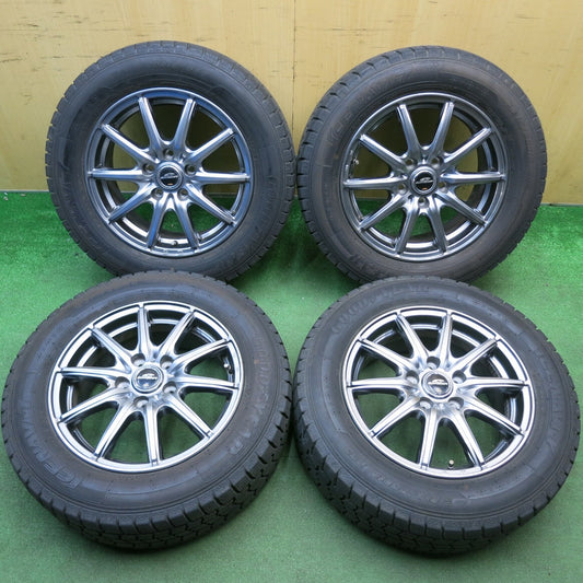 バリ溝！キレイ！9.5分★スタッドレス 215/60R16 グッドイヤー アイスナビ7 SCHNEIDER MiD シュナイダー 16インチ PCD114.3/5H★6031502HAス