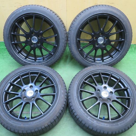 バリ溝！9分◎スタッドレス 205/50R17 ダンロップ ウインターマックス 03 Creative Direction ENKEI エンケイ 17インチ PCD114.3/5H◎6060903NJス
