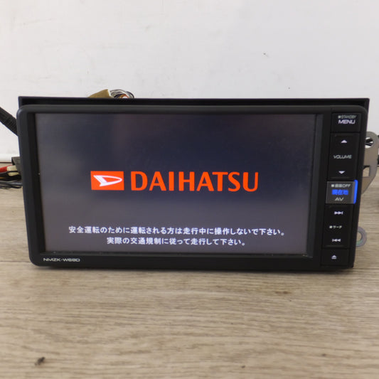 [送料無料] ★ケンウッド製 ダイハツ 純正 AVナビゲーションシステム NMZK-W69D(11)★