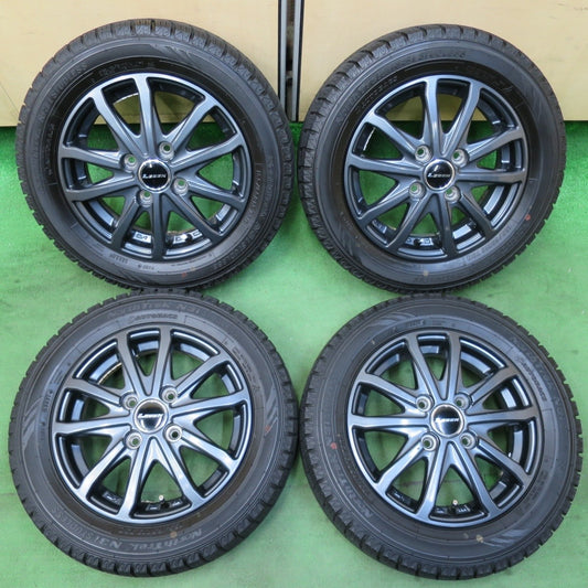 バリ溝！21年！ほぼ10分★スタッドレス 155/65R13 オートバックス ノーストレック N3i LEBEN レーベン 13インチ PCD100/4H★5030608イス
