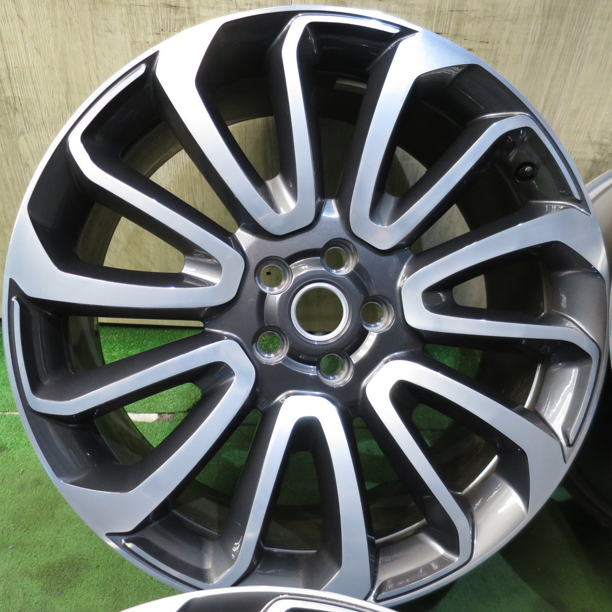 *送料無料* 新車外し★ランドローバー レンジローバー オートバイオグラフィー 純正 ホイール 22インチ 22×9.5J PCD120/5H★4041001クホ