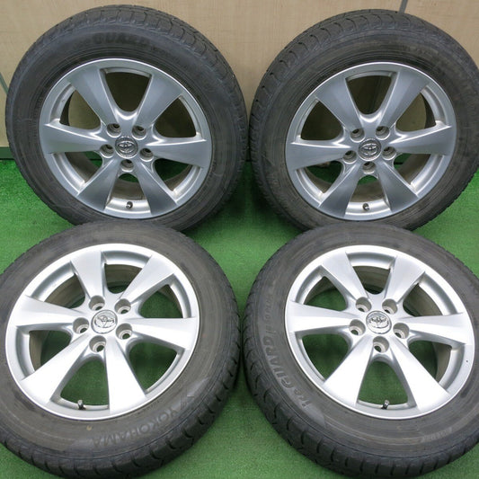 キレイ★トヨタ エスティマ 純正 215/60R17 スタッドレス ヨコハマ アイスガード iG50 プラス PCD114.3/5H★5011101NJス