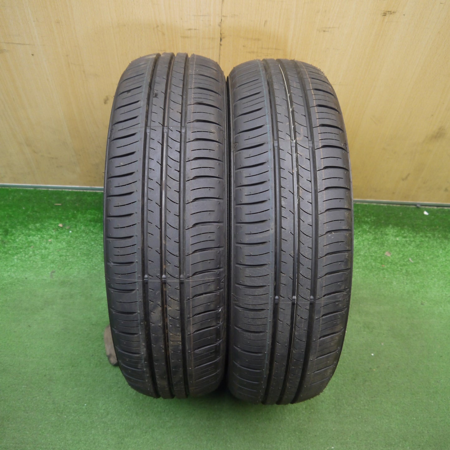 新車外し！24年！2本★165/60R15 ダンロップ エナセーブ EC300+ タイヤ 15インチ ハスラー タフト キャスト フレアクロスオーバー デリカミニ ソリオ デリカD:2 等★6050809Hノタ