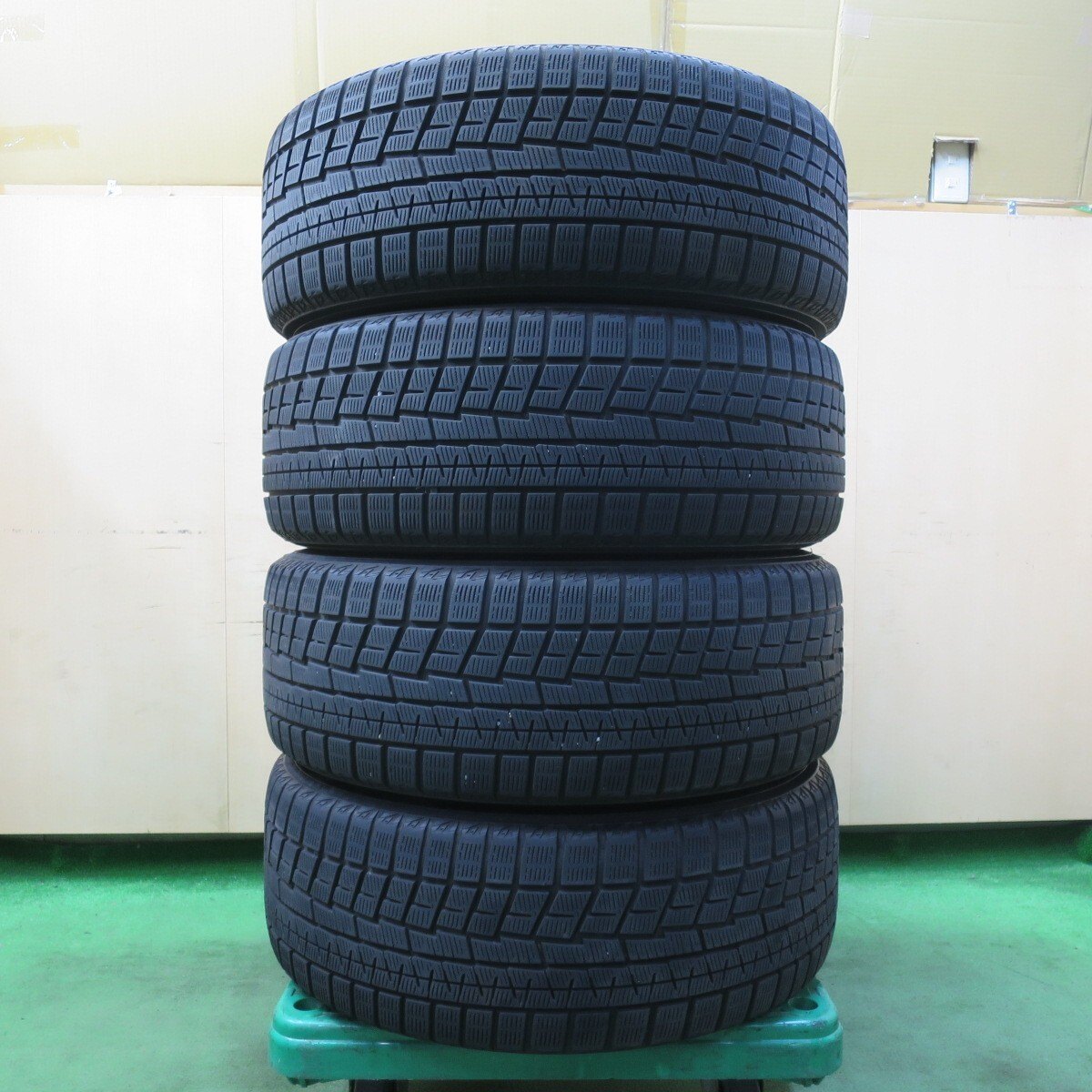 キレイ★BMW 等 MAK オクスフォード 225/55R17 スタッドレス ヨコハマ アイスガード iG60 17インチ PCD112/5H★5032404イス