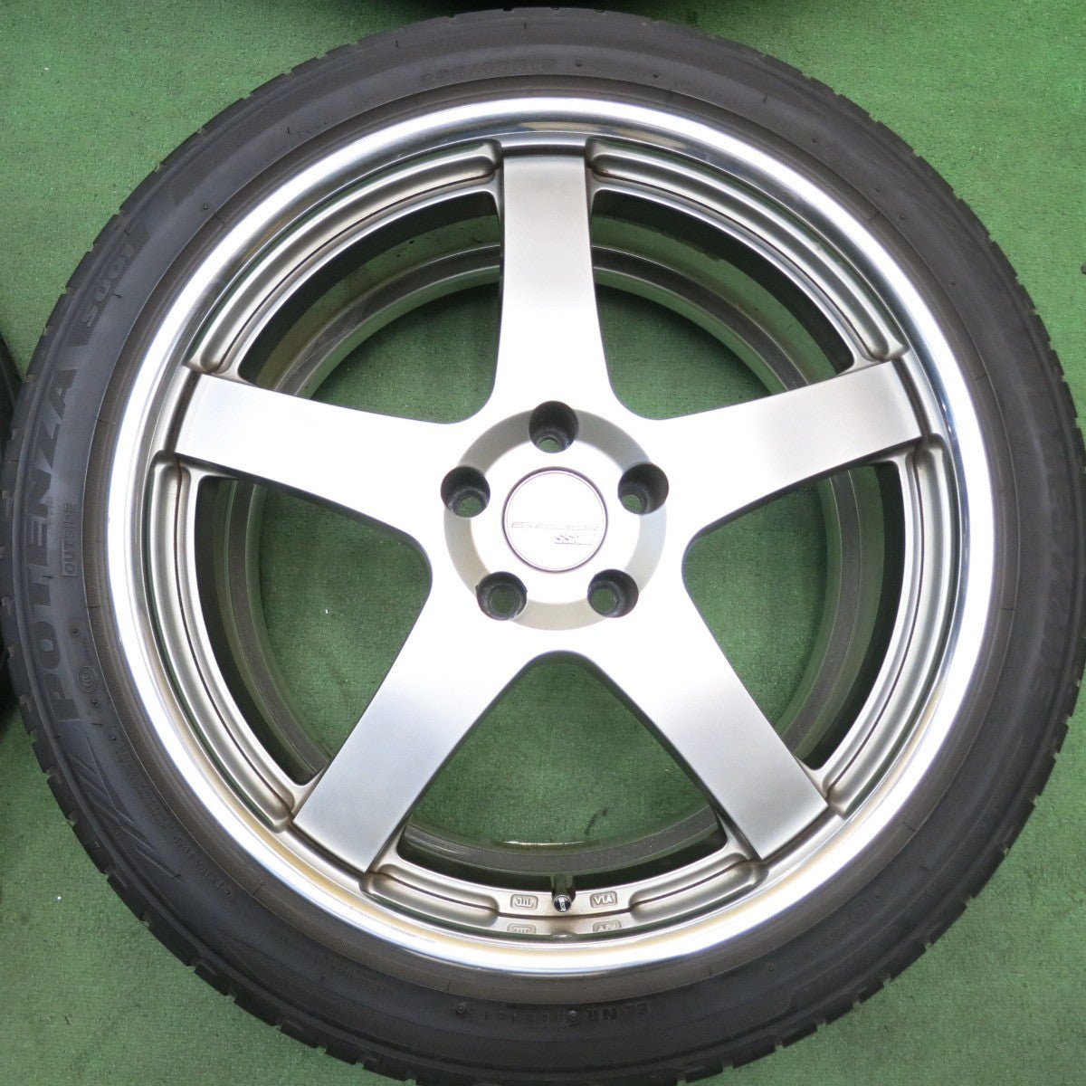 キレイ★ベンツ 等 SSR EXECUTOR EX01 タナベ 255/40R19 ブリヂストン ポテンザ S001 エグゼキューター 19インチ PCD112/5H★6052808HAノ