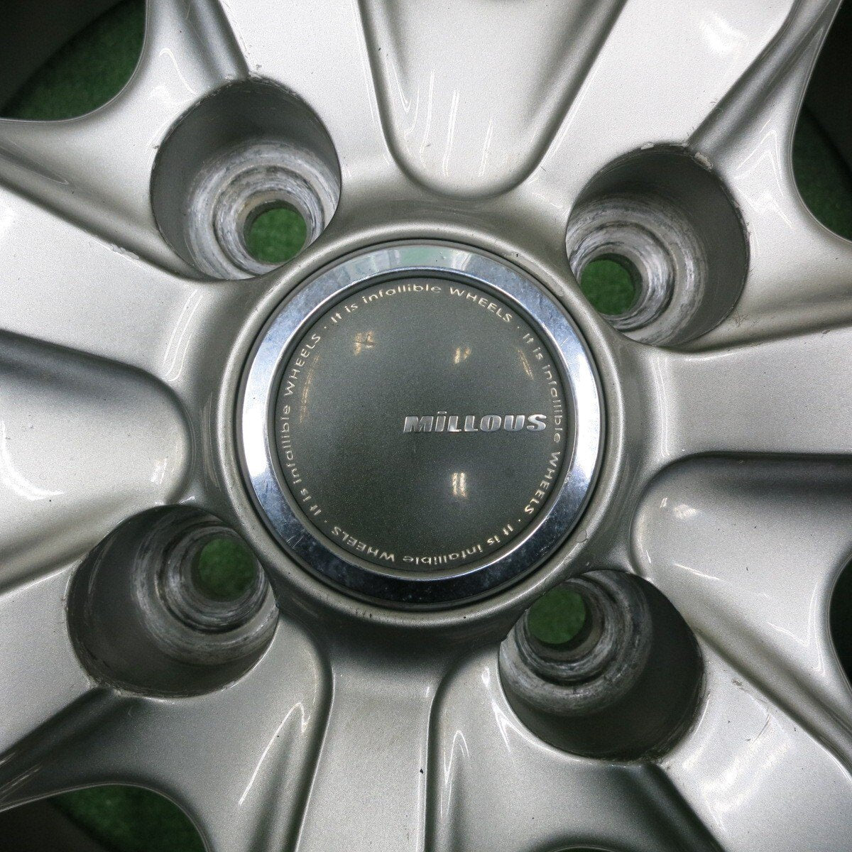 バリ溝！8.5分★スタッドレス 175/65R15 ヨコハマ アイスガード iG50 プラス MiLLOUS ミルアス 15インチ PCD100/4H★4122402NJス