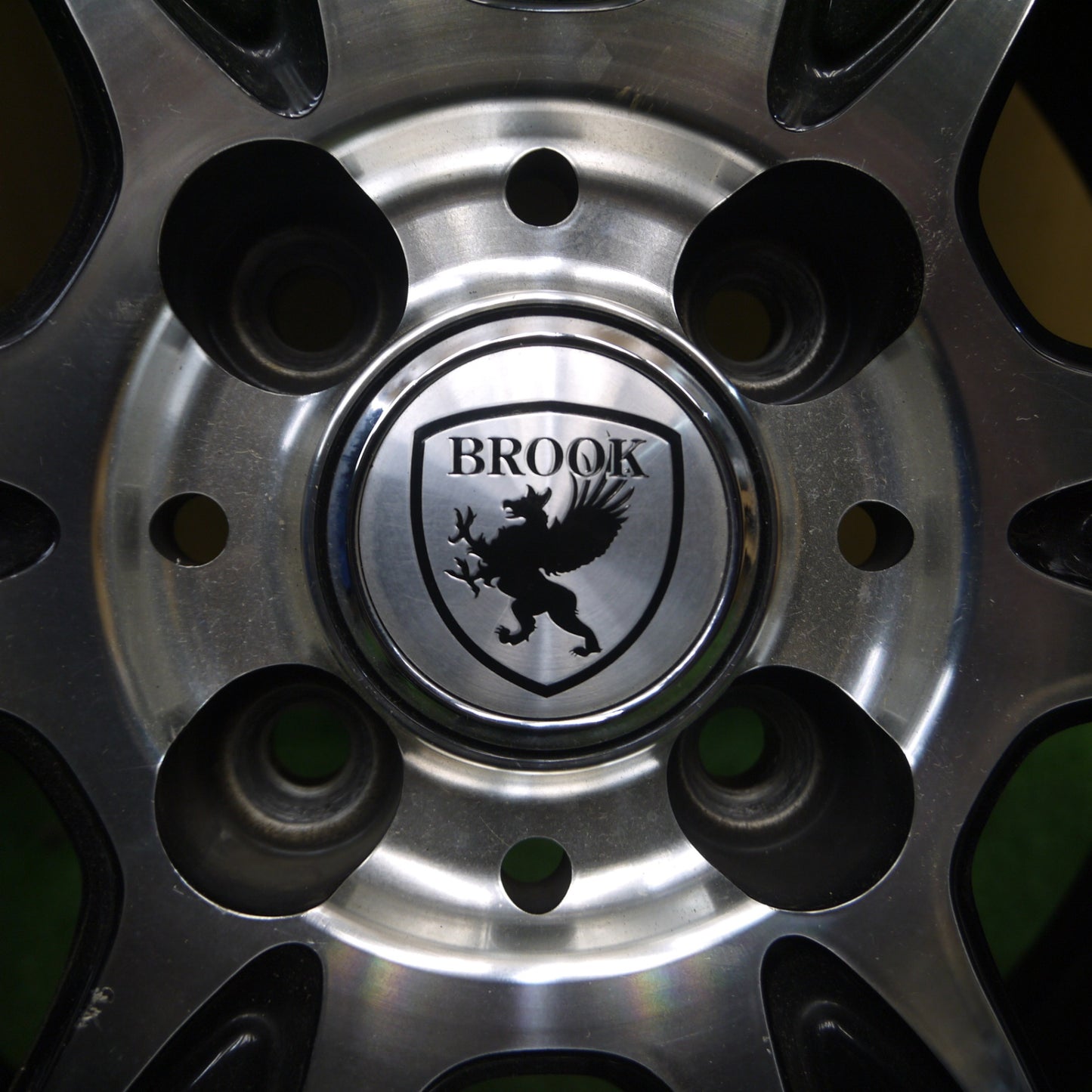 *送料無料* バリ溝！8.5分★175/65R15 ファルケン シンセラ SN832 BROOK ブルック 15インチ PCD100/4H★4040520Hノ