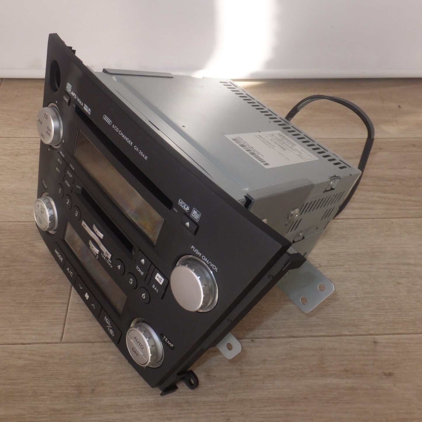 [送料無料] 現状品★ケンウッド製 スバル 純正 レガシィ BL5 BP5 カーオーディオ GX204JEF2 86201AG070 6連CDチェンジャー★