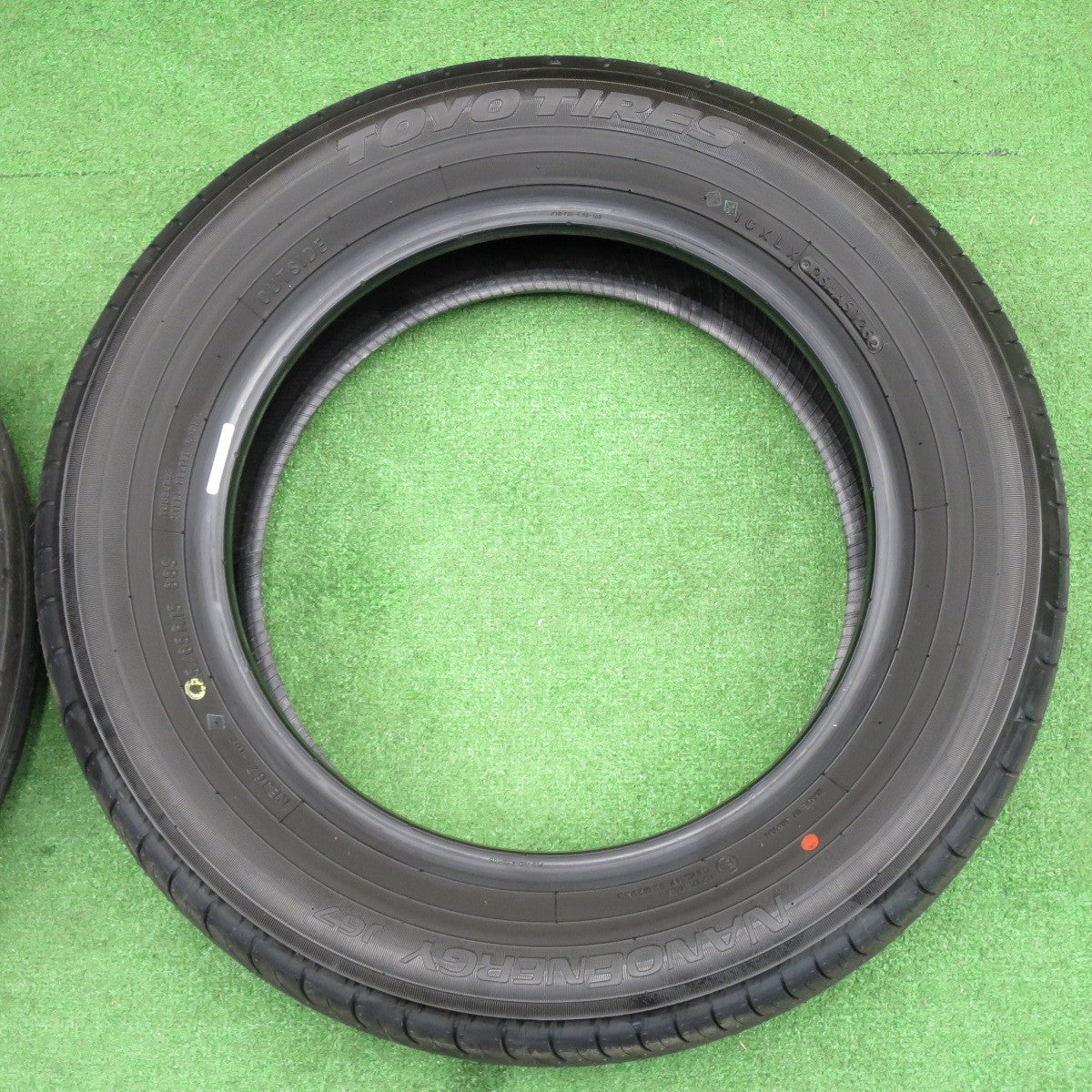 新車外し！25年★185/65R15 トーヨー ナノエナジー J67 タイヤ 15インチ シエンタ アクア フリード デミオ 等★6022302NKノタ