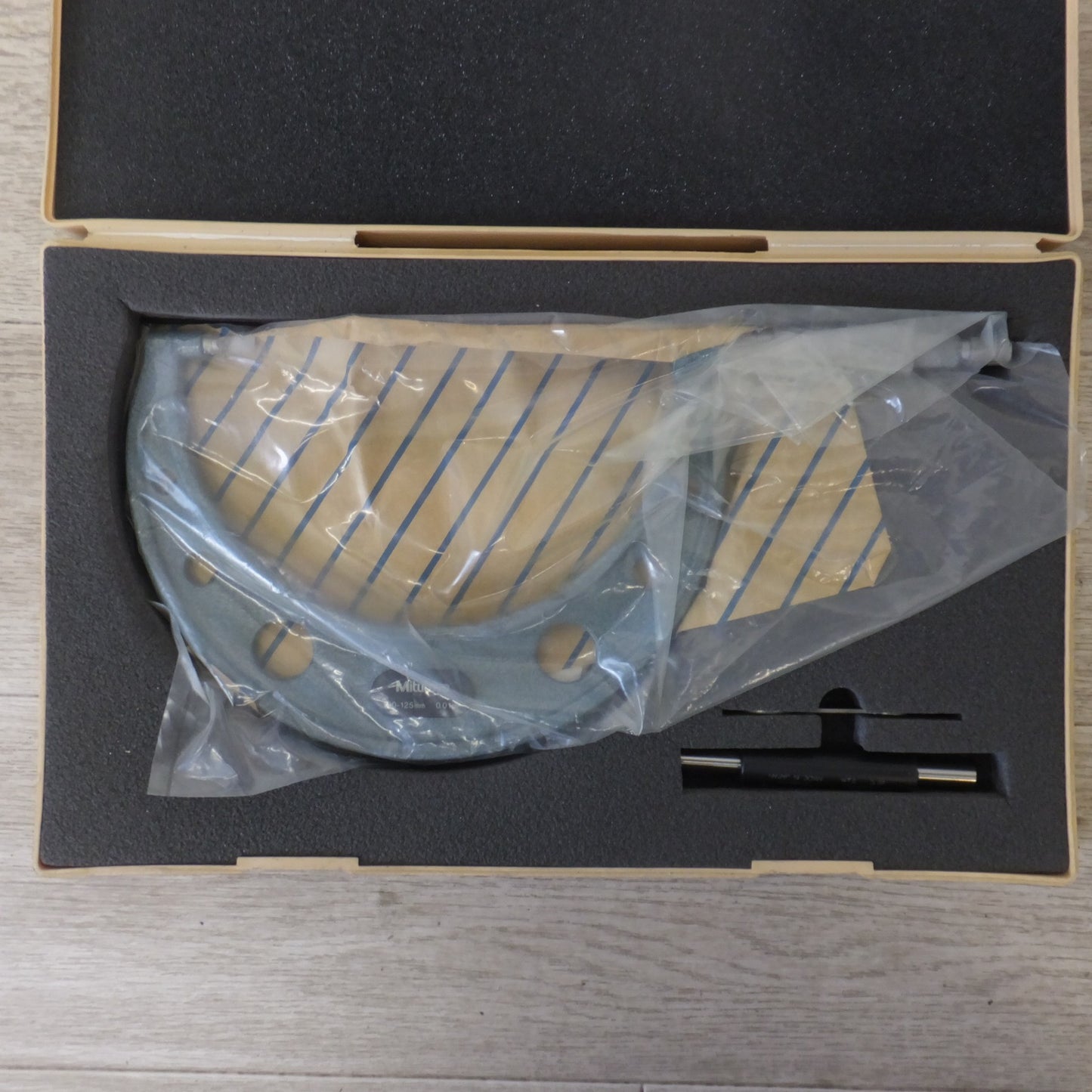★ミツトヨ Mitutoyo 直進式ブレードマイクロメータ 122-105 BLM-125 100-125mm 0.01mm★ [送料無料]