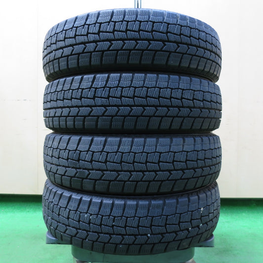 *送料無料* バリ溝！22年！9.5分★スタッドレス 155/65R14 ダンロップ ウインターマックス WM02 タイヤ 14インチ タント ワゴンＲ ムーブ N-BOX等★4061004イスタ
