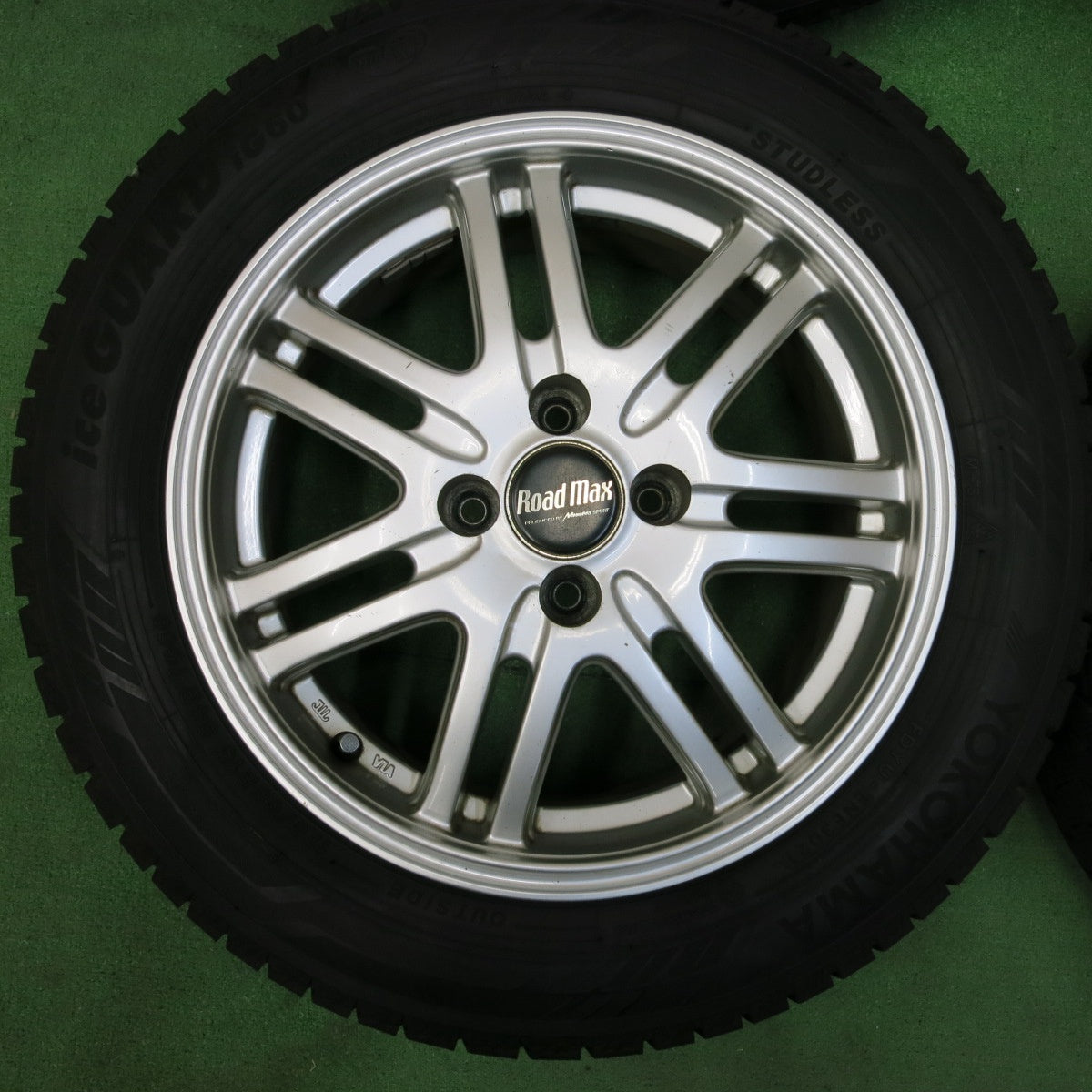 *送料無料* バリ溝！21年！9.5分★スタッドレス 175/65R15 ヨコハマ アイスガード iG60 Roadmax ロードマックス 15インチ PCD100/4H★4082904SYス