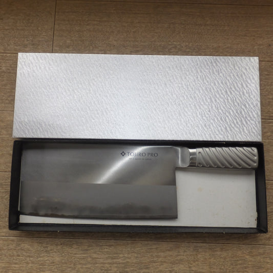 [送料無料] キレイ★藤次郎 TOJIRO PRO 中華包丁シリーズ DPコバルト合金鋼割込 中華 薄口 225mm F-631★