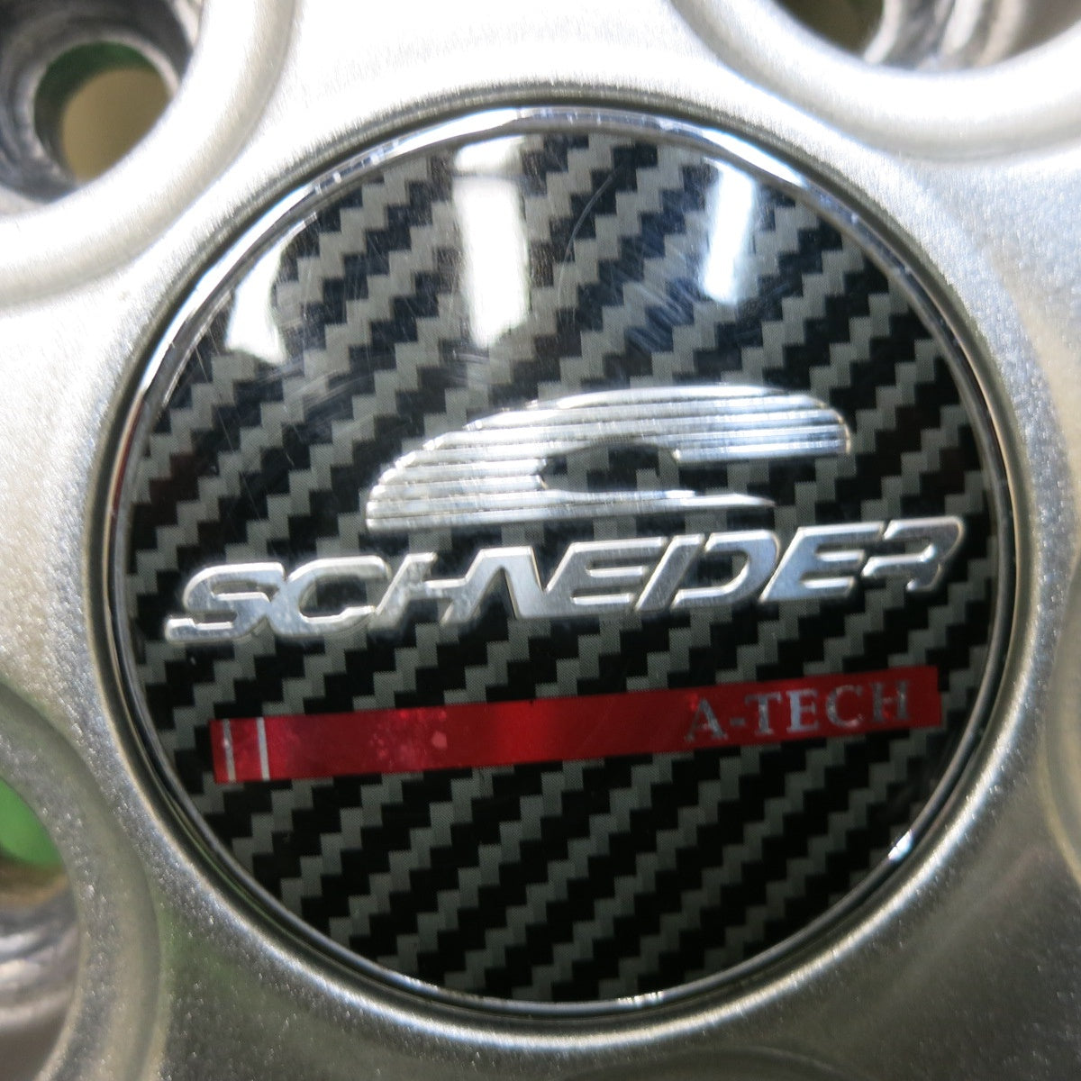 [送料無料] キレイ★SCHNEIDER A-TECH シュナイダー エーテック 15インチ ホイール 15×6J PCD114.3/5H★5021401SYホ