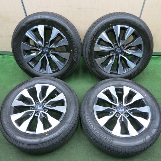 *送料無料* 新車外し！23年★スバル レガシィ アウトバック 純正 225/60R18 ブリヂストン アレンザ H/L33 18インチ PCD114.3/5H★4052603HAノ