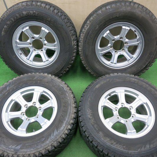 バリ溝！キレイ！9.5分★KEELER 265/70R16 スタッドレス ブリヂストン ブリザック DM-Z3 キーラー 16インチ PCD139.7/6H★5010702NJス