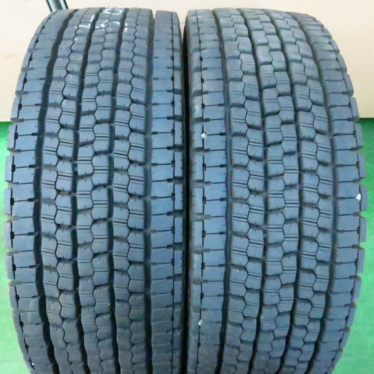 バリ溝！23年！9.5分★トラック タイヤ 245/70R19.5 136/134J スタッドレス ブリヂストン W999 19.5インチ★4050412ナス