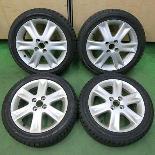 [送料無料] バリ溝！21年！9.5分★トヨタ 90系 ヴィッツ RS 純正 195/50R16 スタッドレス ヨコハマ アイスガード iG60 16インチ PCD100/4H★4122512SYス