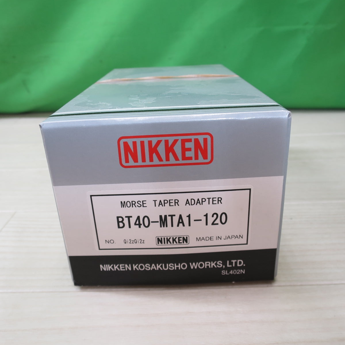 [送料無料] 未使用☆日研工作所 モールス テーパ ホルダ A型 （タング式） BT40-MTA1-120  NIKKEN☆