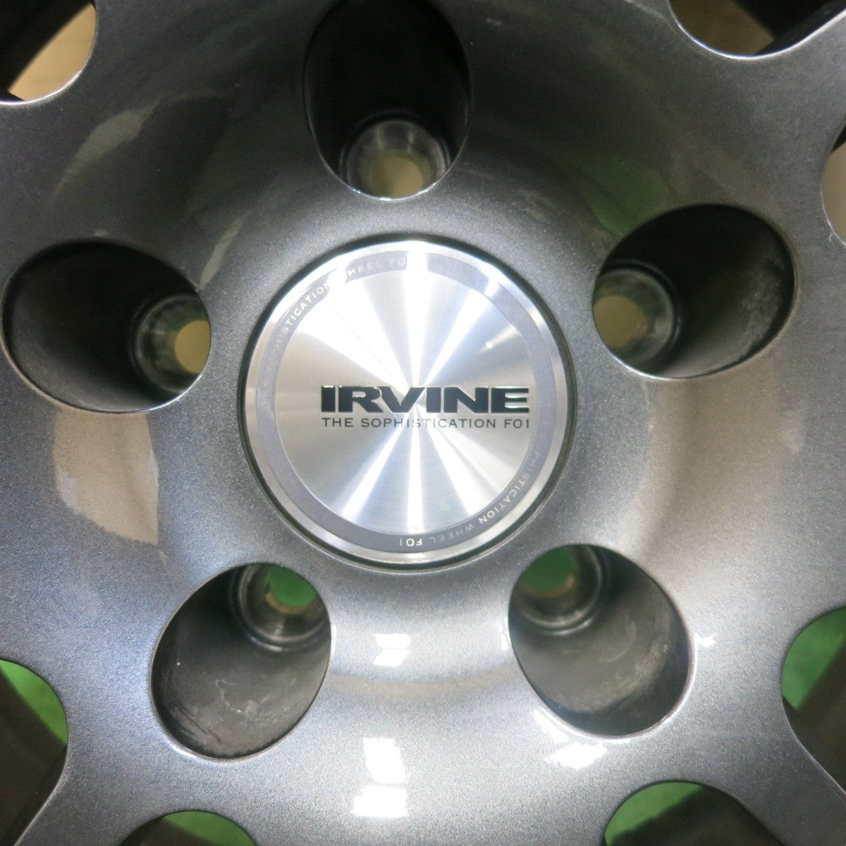 バリ溝！24年！キレイ！9.5分以上★BMW 等 IRVINE F01 245/50R18 スタッドレス ブリヂストン ブリザック VRX3 アーヴィン 18インチ PCD120/5H★5092601SKス