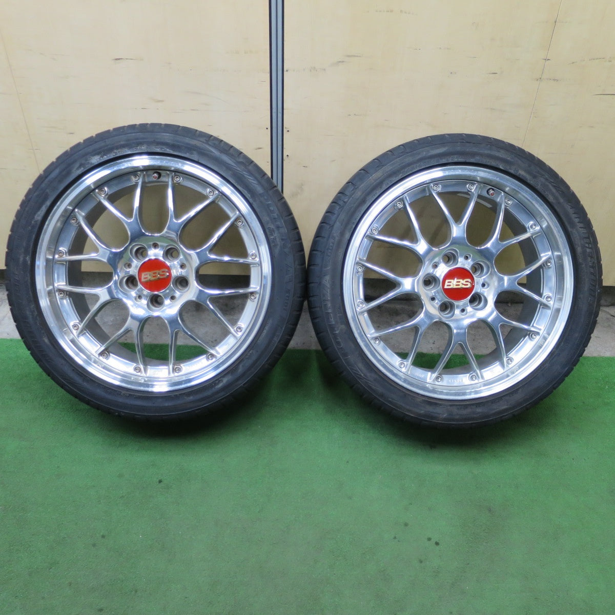 2本価格★BBS RS910A 245/40R18 ブリヂストン ポテンザ S001 18インチ PCD112/5H★6022101ナノ