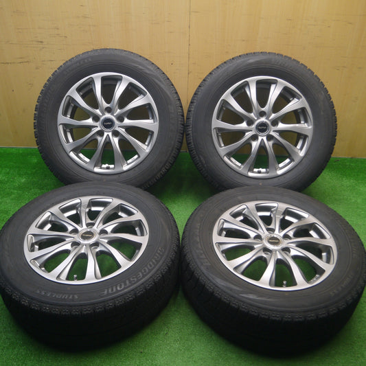 [送料無料] キレイ★スタッドレス 215/60R16 ブリヂストン ブリザック VRX BALMINUM バルミナ 16インチ PCD114.3/5H★4110603Hス