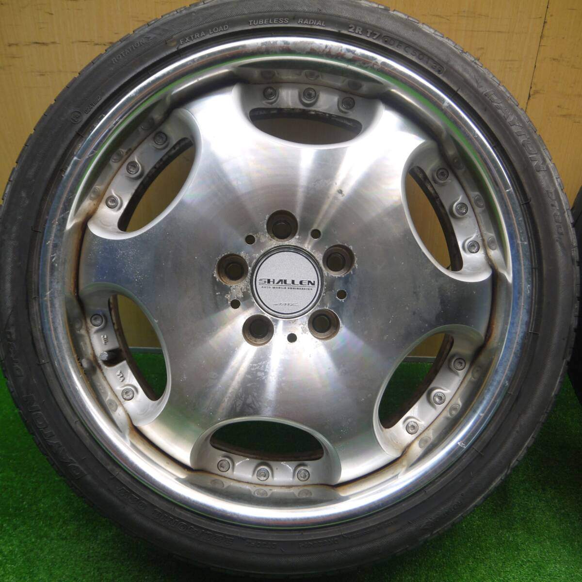 [送料無料] 4本価格★SHALLEN AME 225/40R18 デイトン DT30 シャレン 18インチ PCD114.3/5H★4090203Hノ